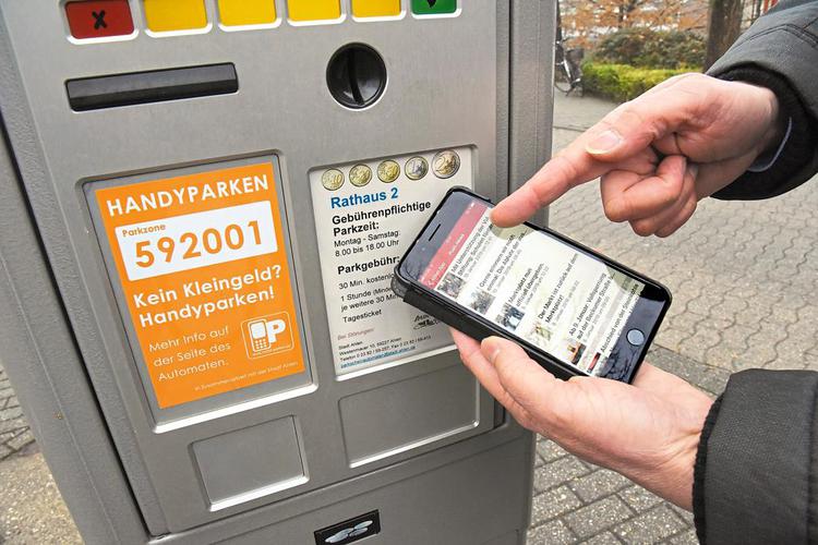 Neu in Gotha: Parkgebühren digital mit dem Handy zahlen